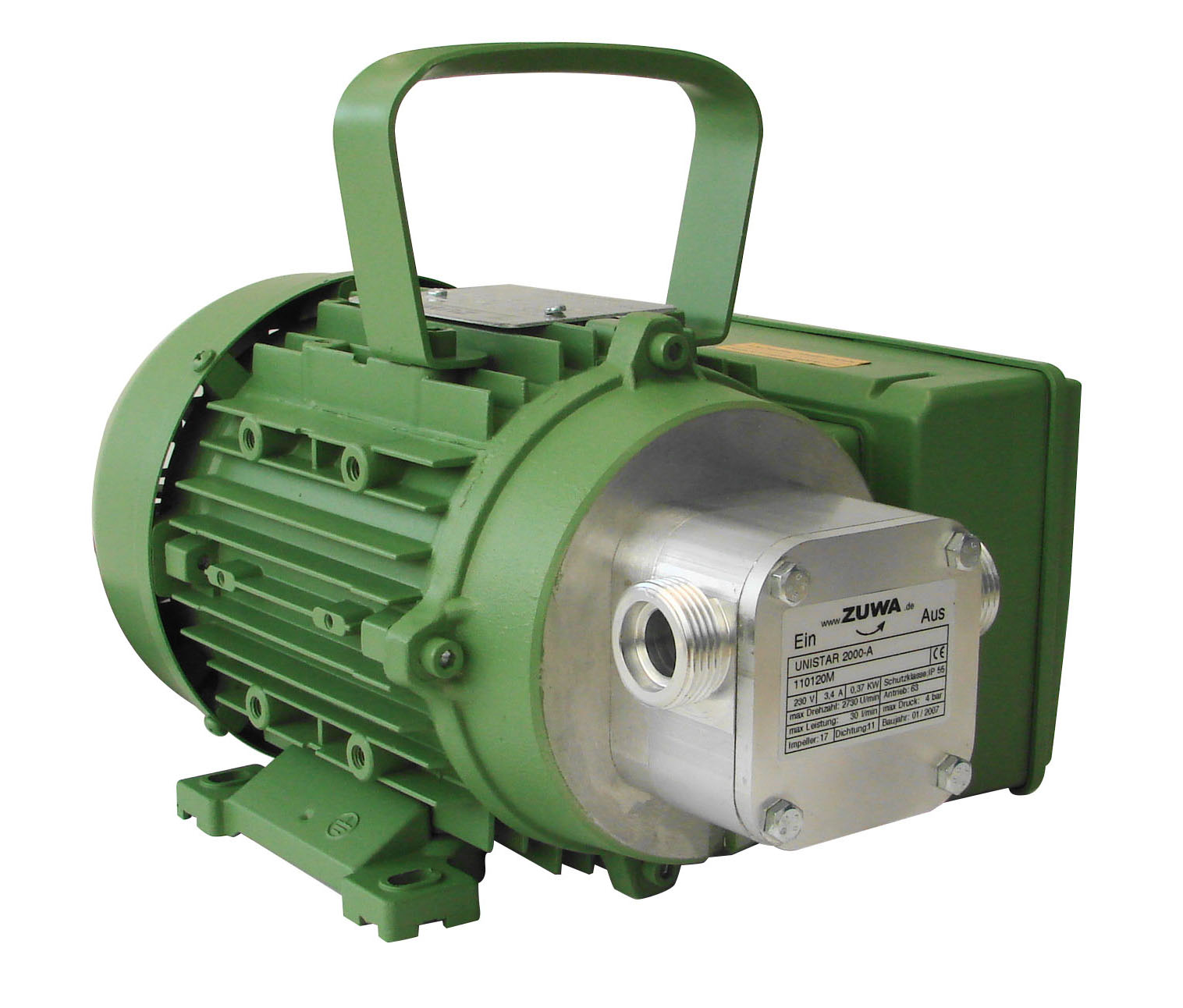 UNISTAR 2000-A mit Motor, direkt angeflanscht | ZUWA-Zumpe GmbH