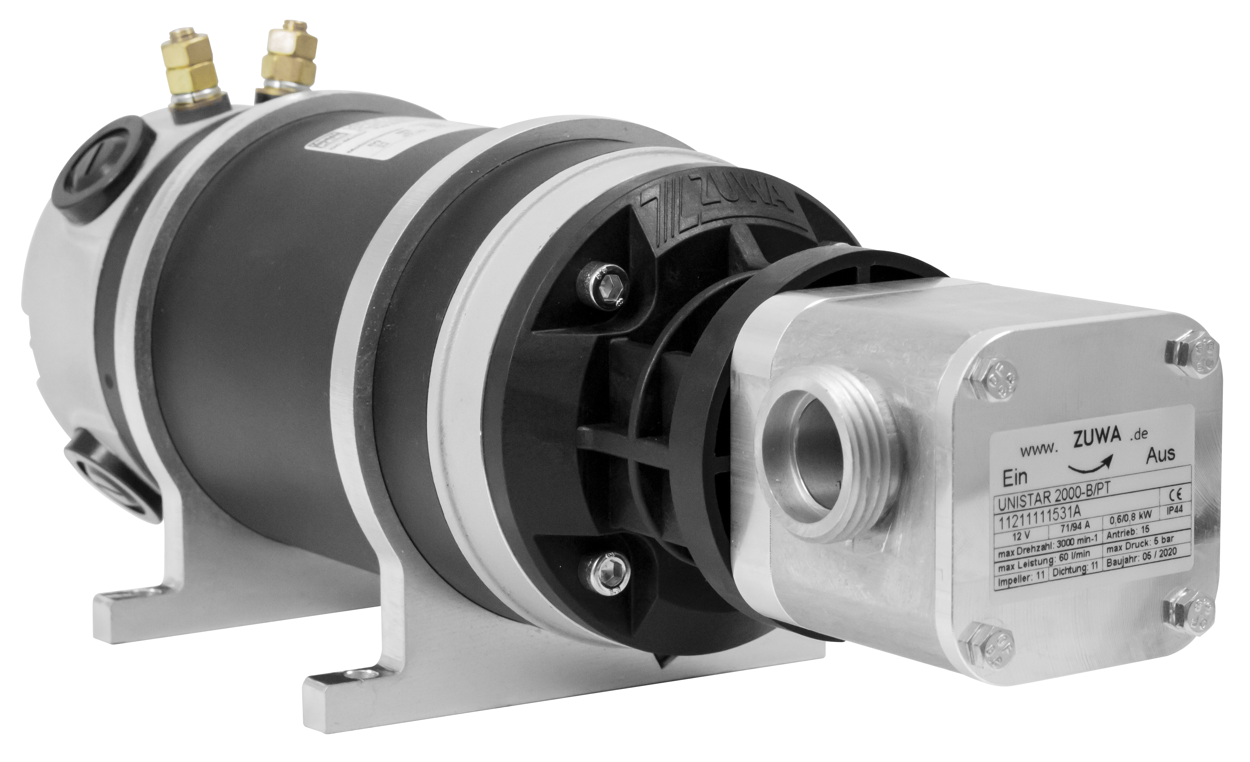 Impellerpumpe mit Gleichstrommotor KEB