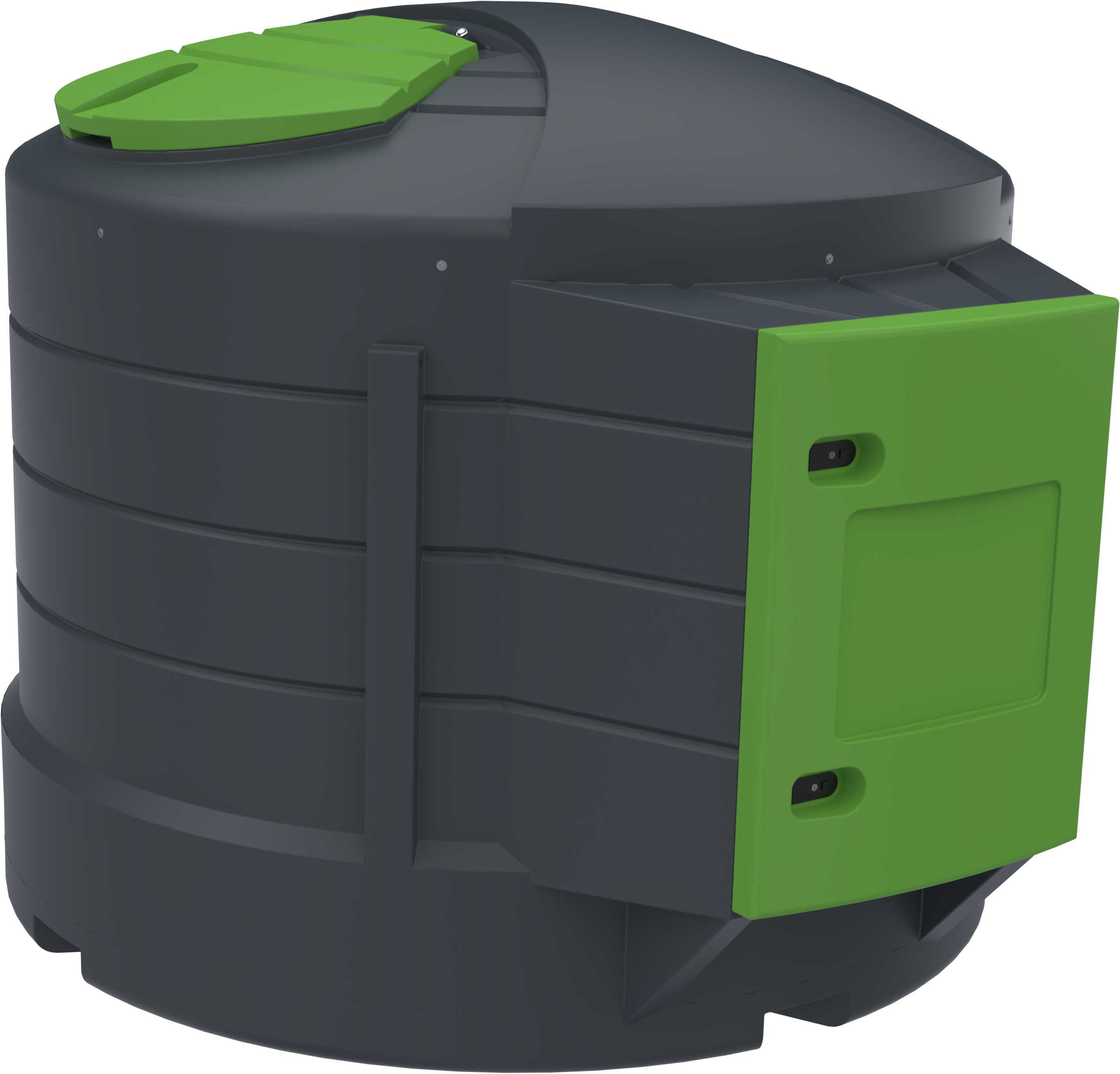 doppelwandig, inkl. Pumpe und Zubehör