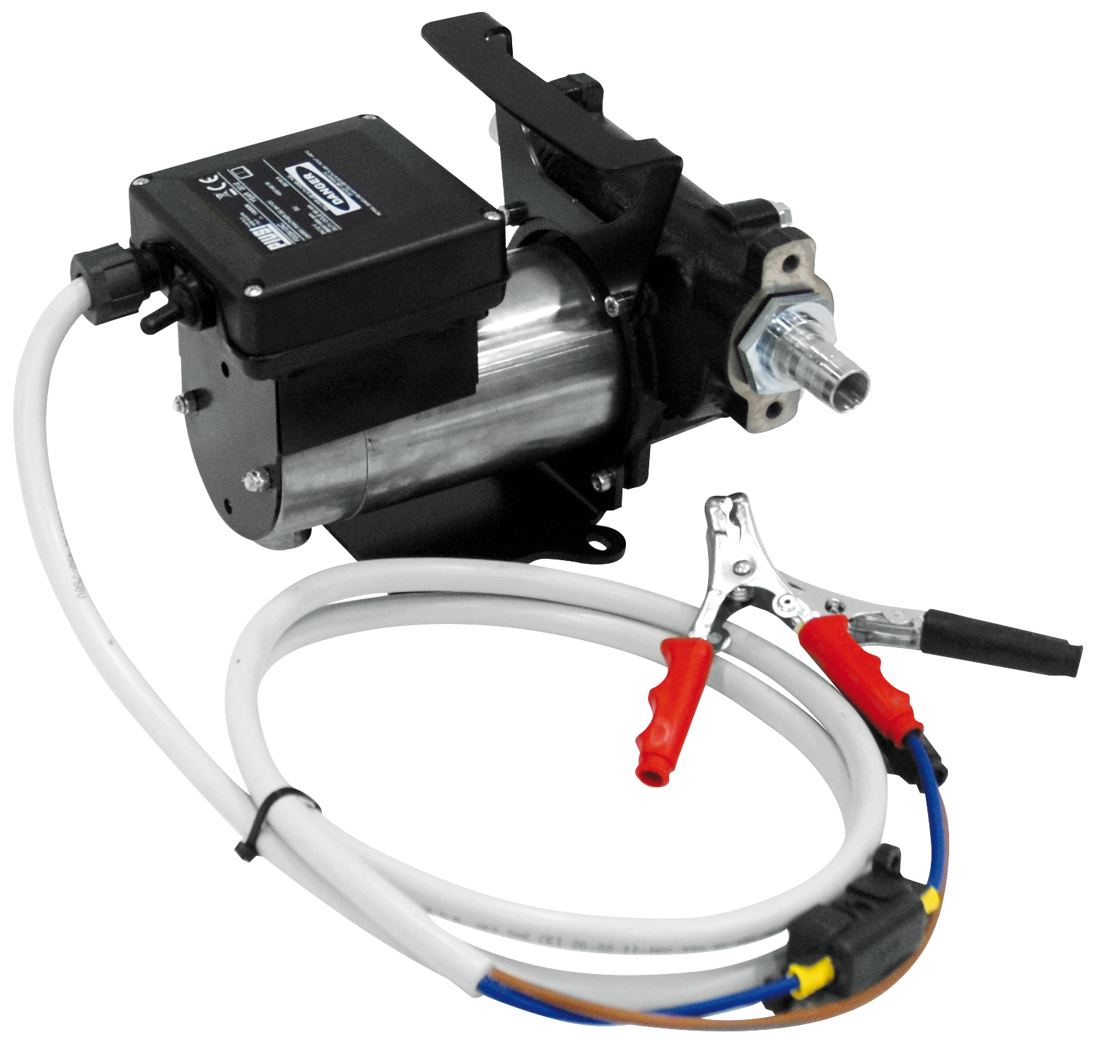 mit Dieselpumpe, Zapfpistole und Schlauch