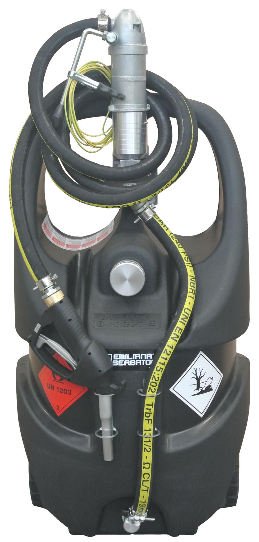 ADR-frei, mit ATEX Handpumpe