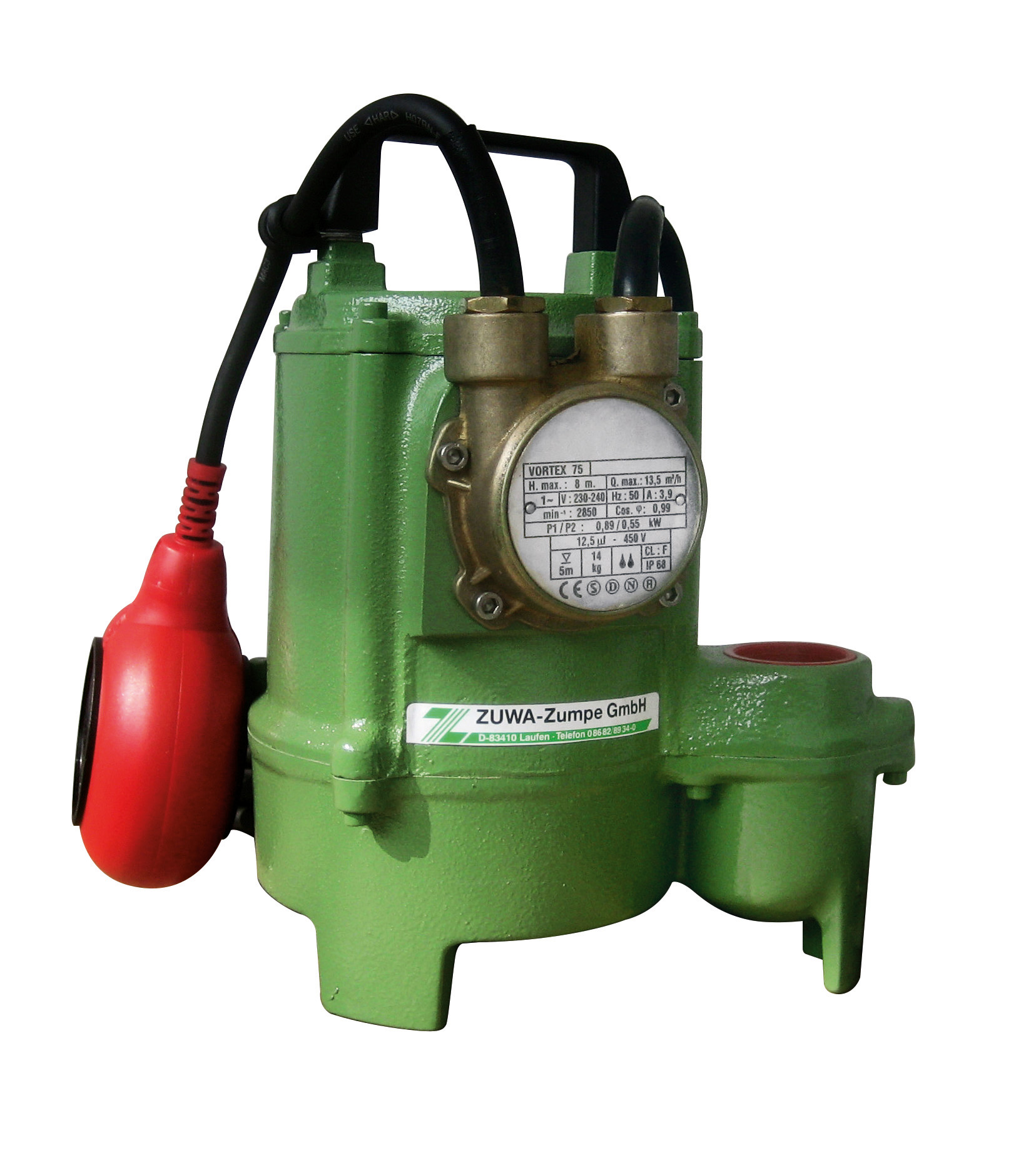 Schmutzwassertauchpumpe mit Schwimmerschalter